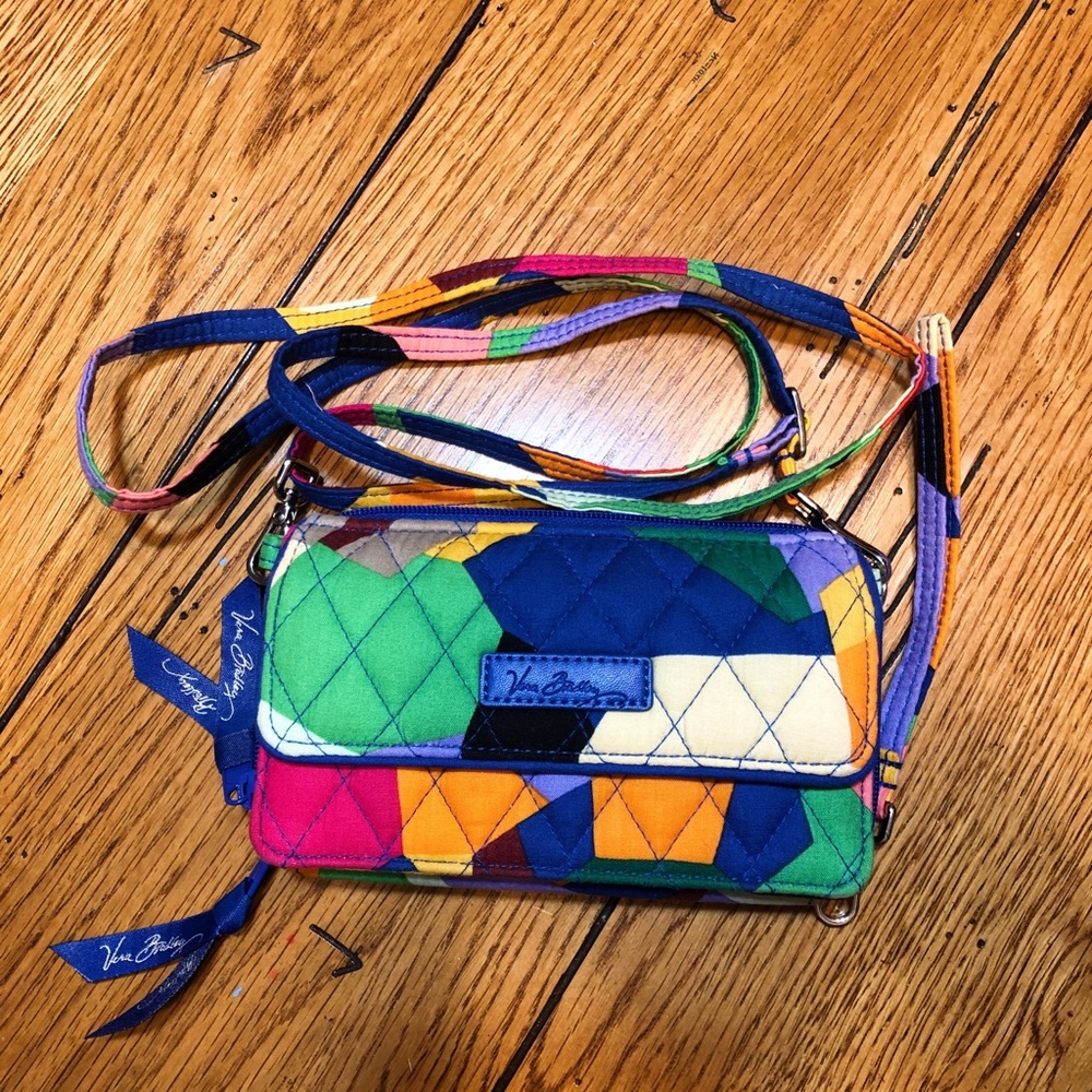 Vera Bradley crossbody wallet